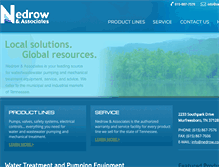 Tablet Screenshot of nedrow.com